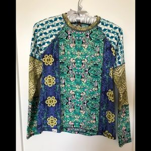 Maaji long sleeve swim top/rash guard